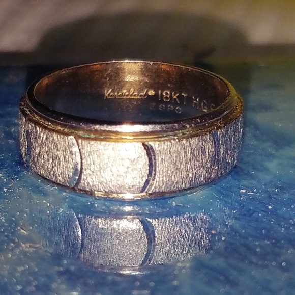Vintage Espo, wedding band - Picture 3 of 5